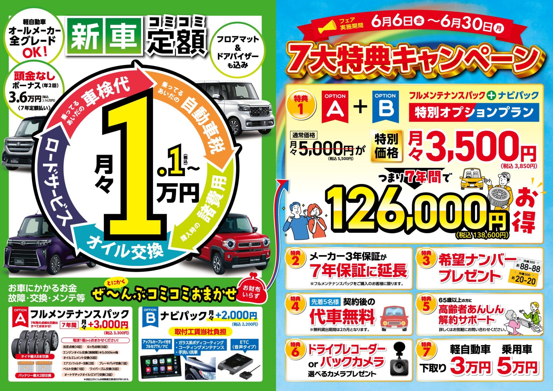 7大特典キャンペーン